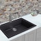 Nantucket Sinks 33-inch Dual-mount Granite Composite Sink in Black PR3322-DM-BL - alternate 4